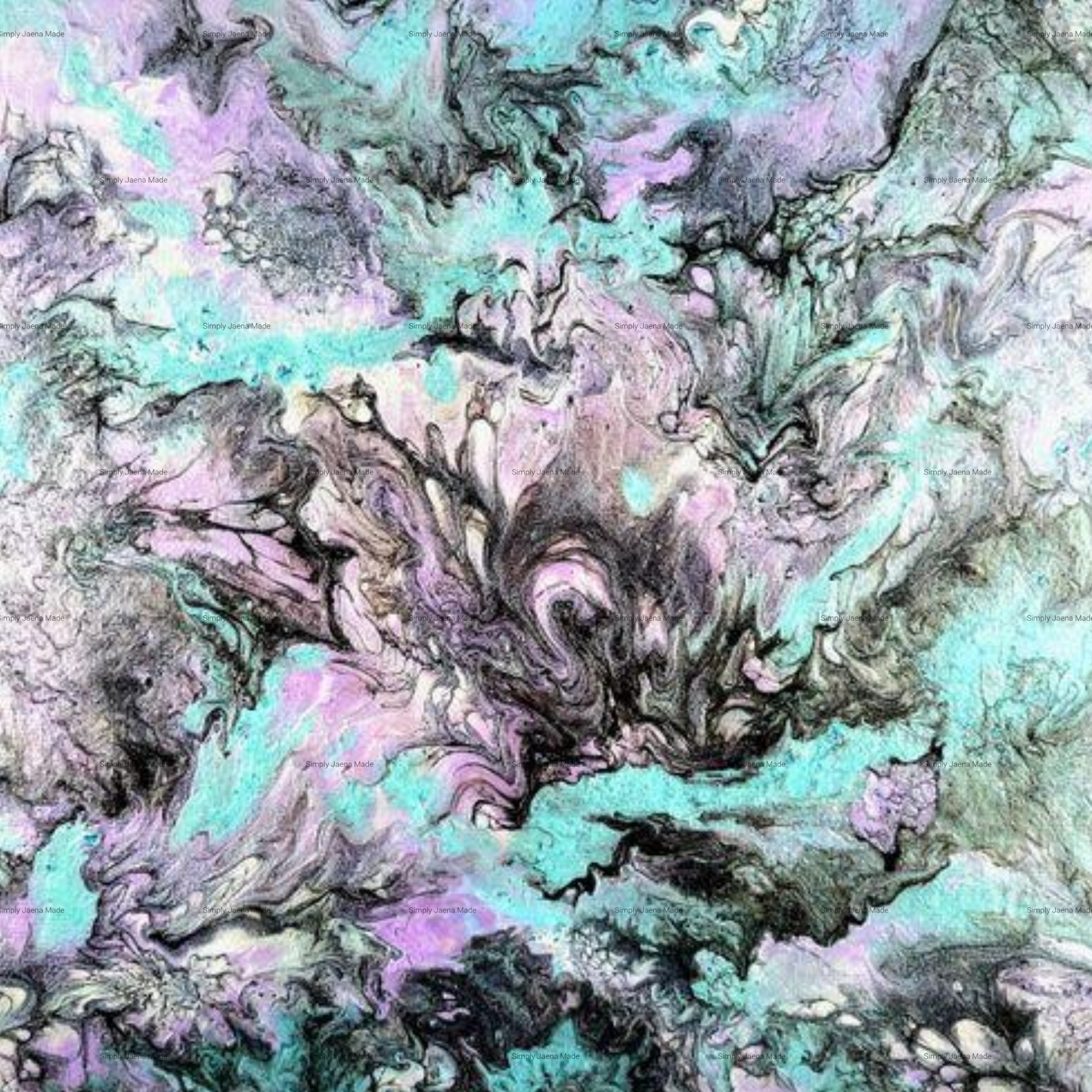 "Turquoise Splash"