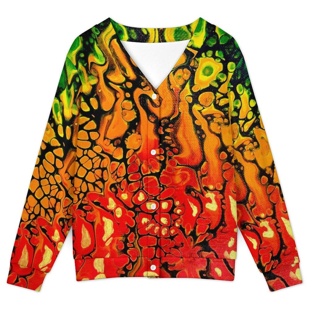 Fire - Women's Cardigan