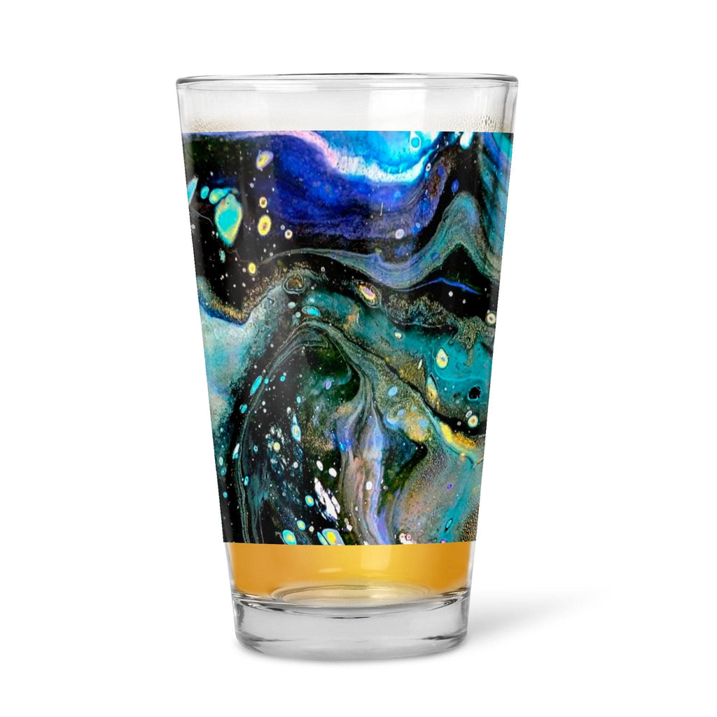 The Face - 16oz Pint Beer Glass