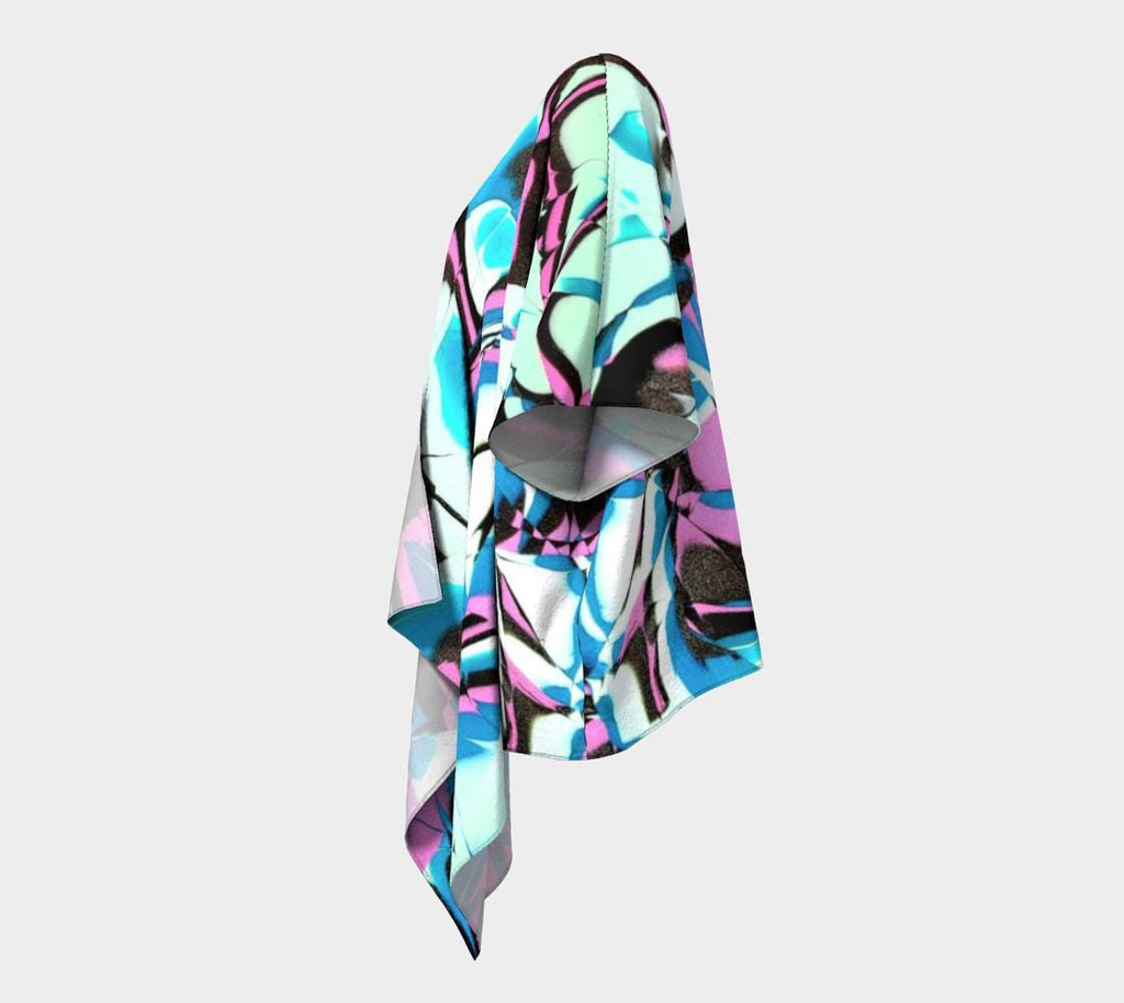 Glow Party Draped Kimono