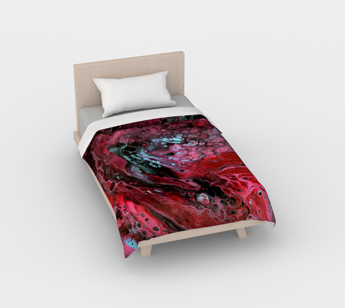 Deep Magenta - Duvet Cover