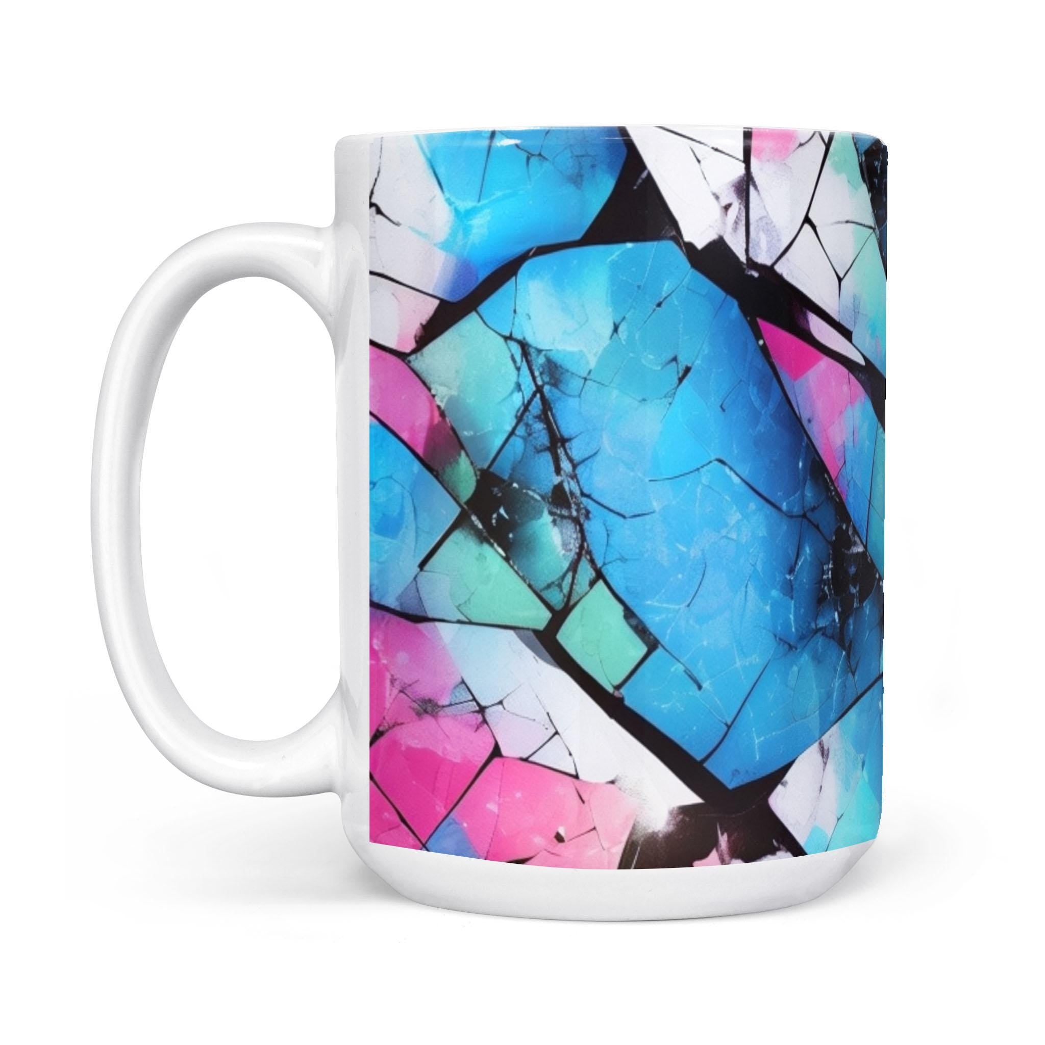 Mystical Mosaic - White Edge-to-Edge Mug (New)