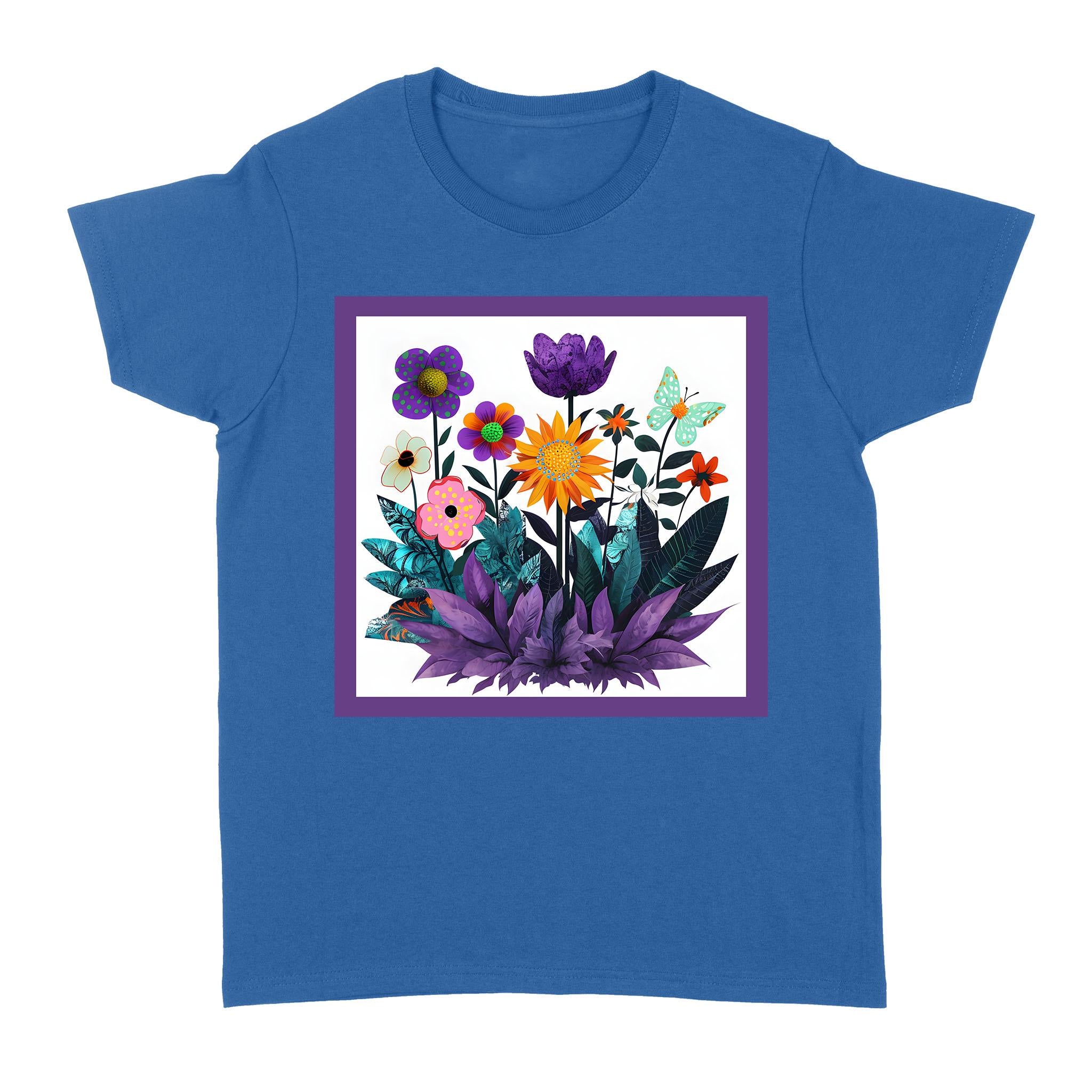Abstract Purple Garden - Standard Women's T-shirt