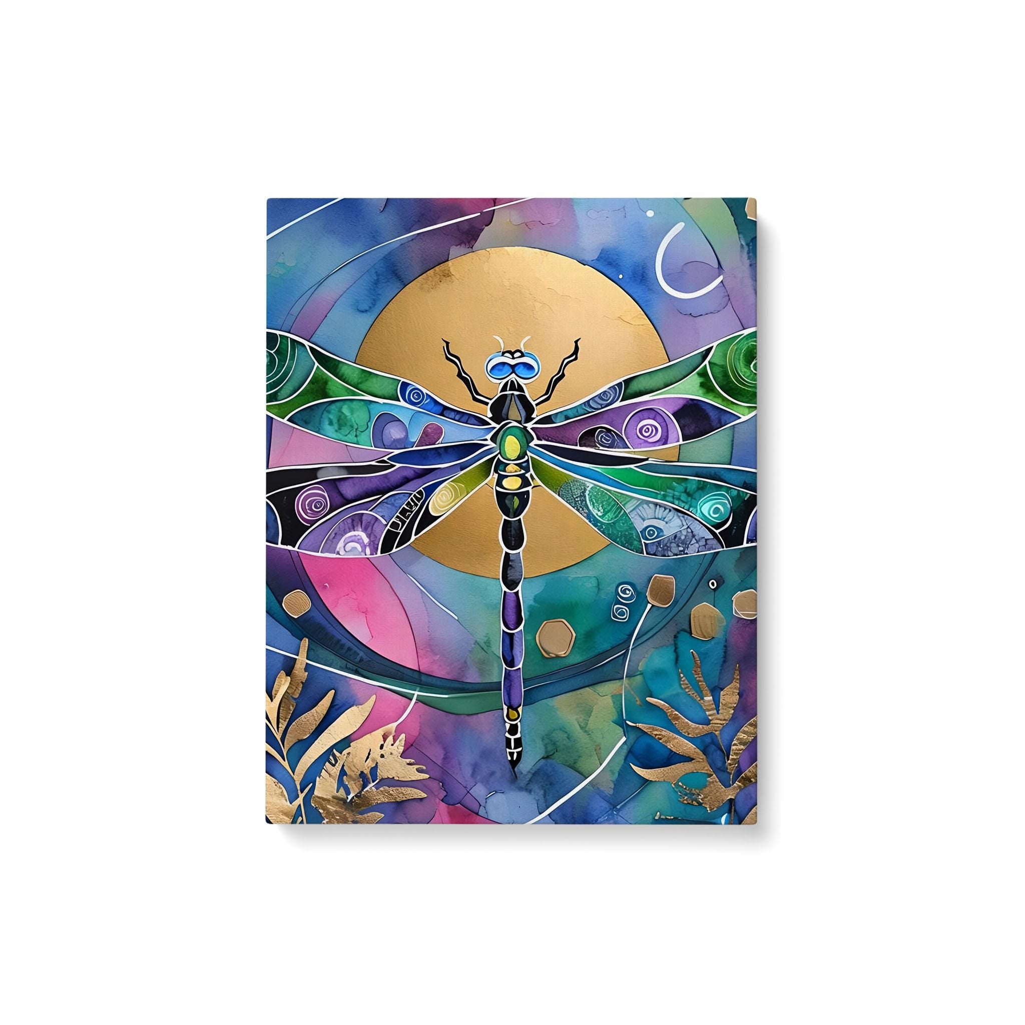 Dragonfly Sun Premium Matte Canvas