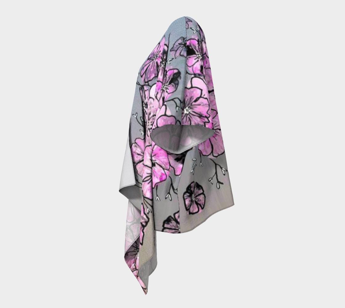 Garden of Hope Draped Kimono