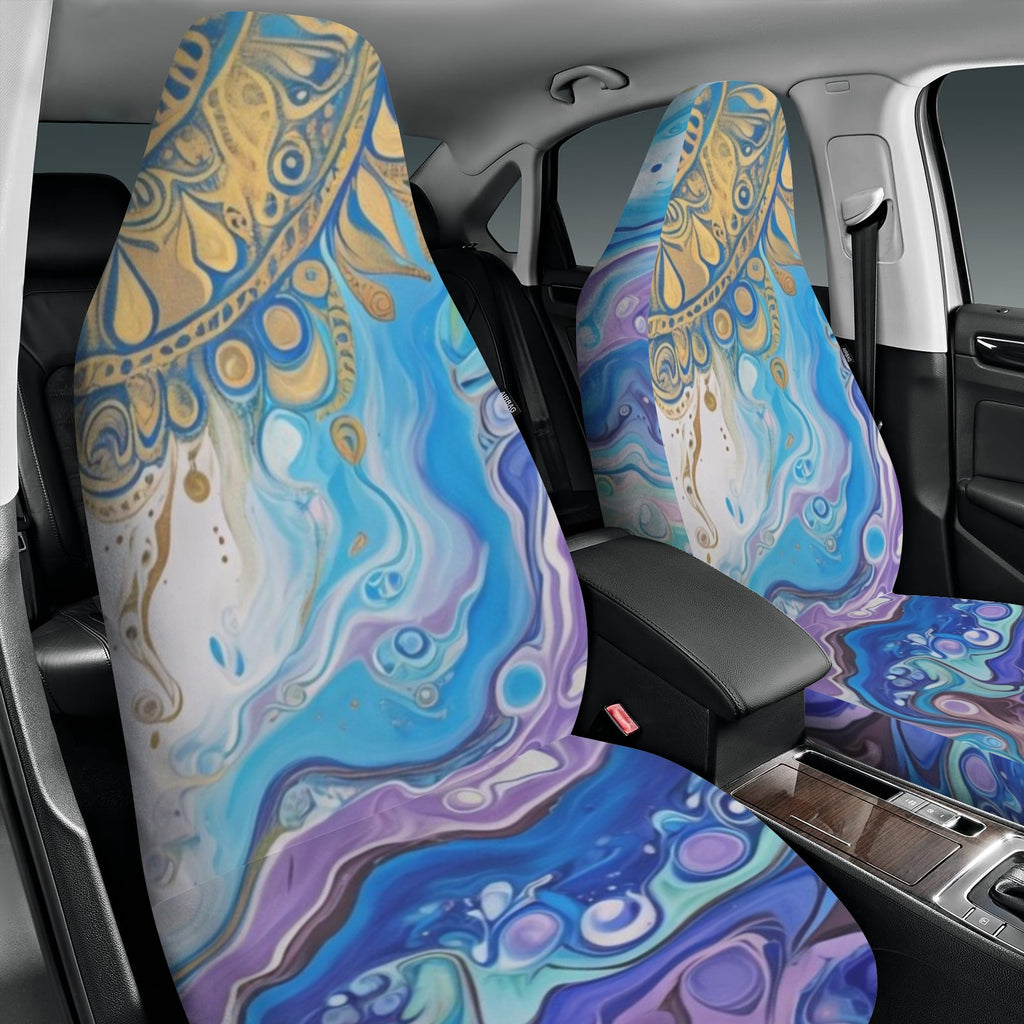 Mandala Sun Car Seat Covers (Set of 2)