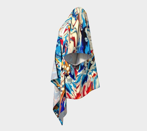 Color Me Happy Draped Kimono