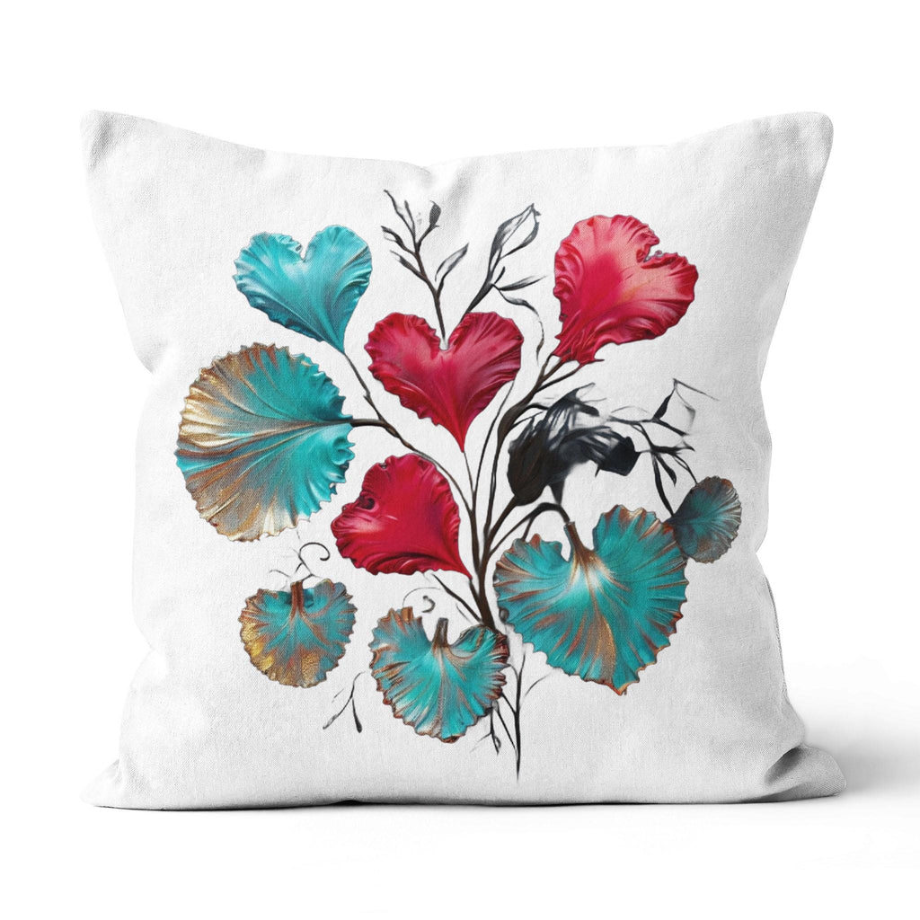 Hearts Grow Fonder - Canvas Throw Pillow