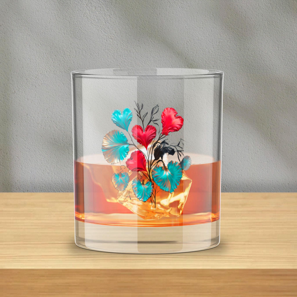 Hearts Grow Fonder - Whiskey Glass