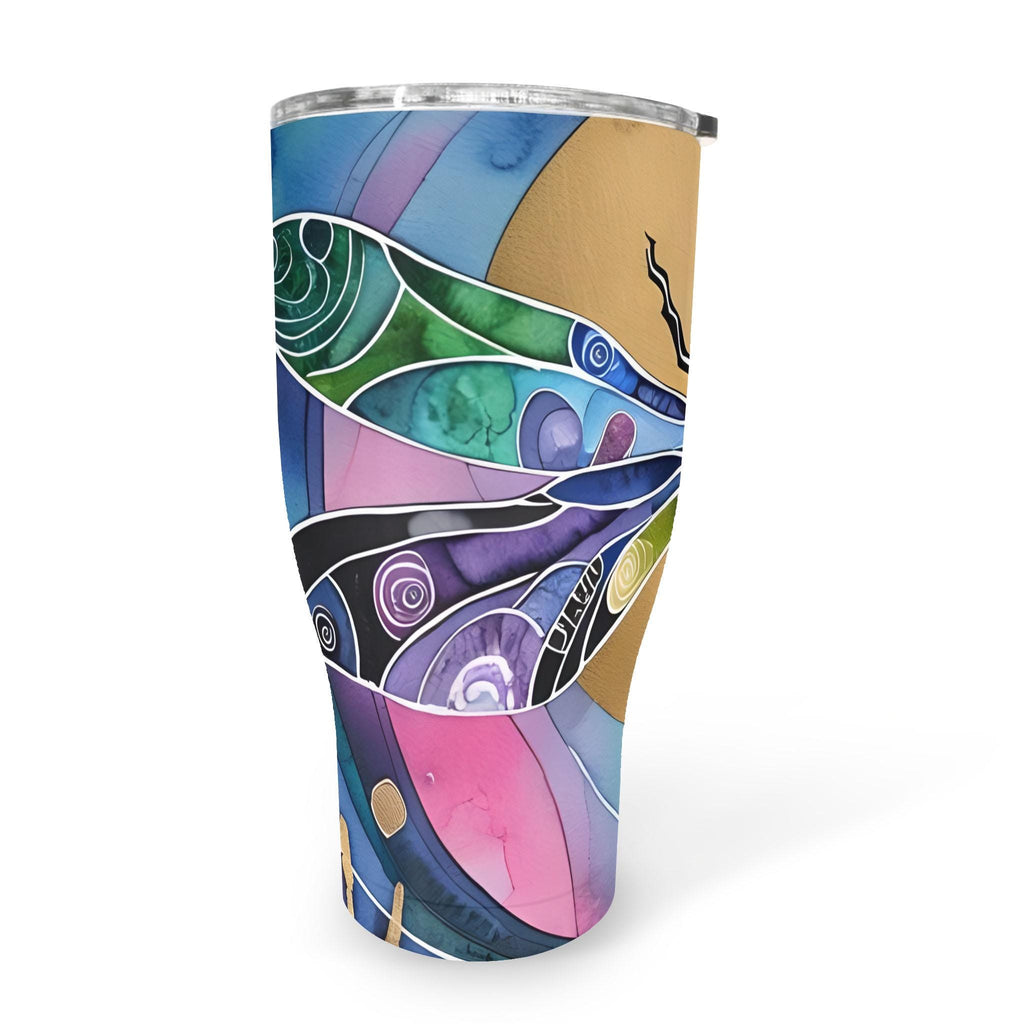 Dragonfly Sun - 30oz Fat Tumbler