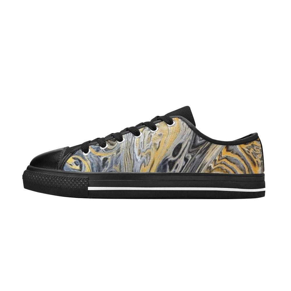 Metallurgy - Men's Classic Canvas Shoes