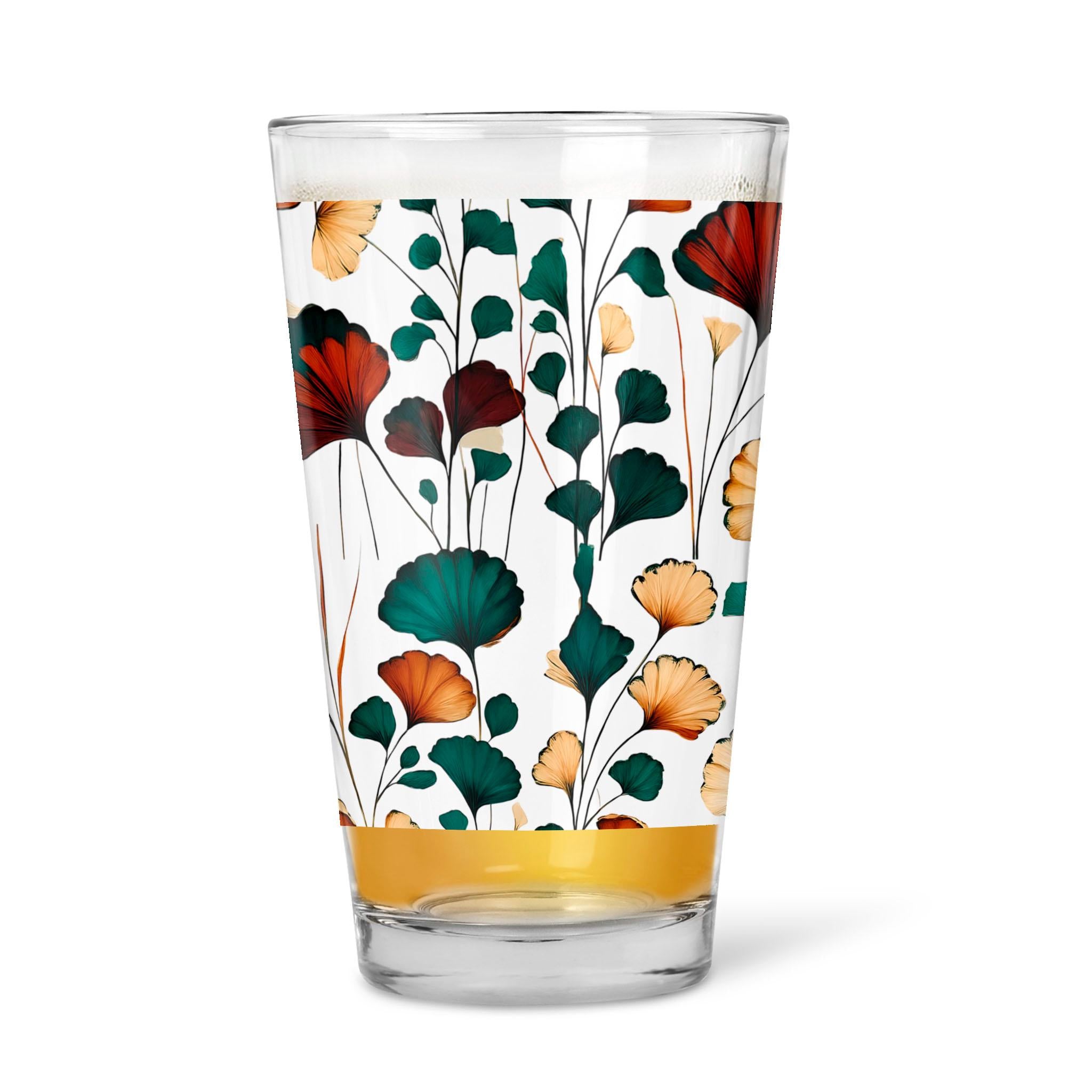 Happy Valley Pattern - 16oz Pint Beer Glass