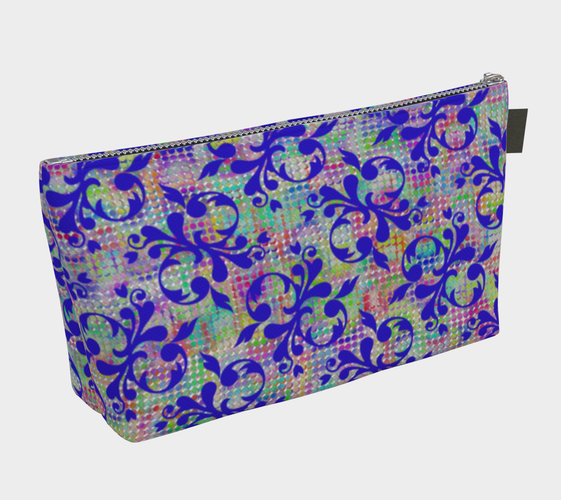 Fancy Filigree- Makeup Bag