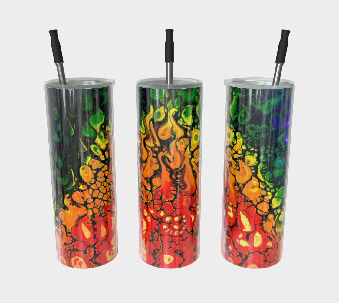 Fire - Stainless Steel Tumbler