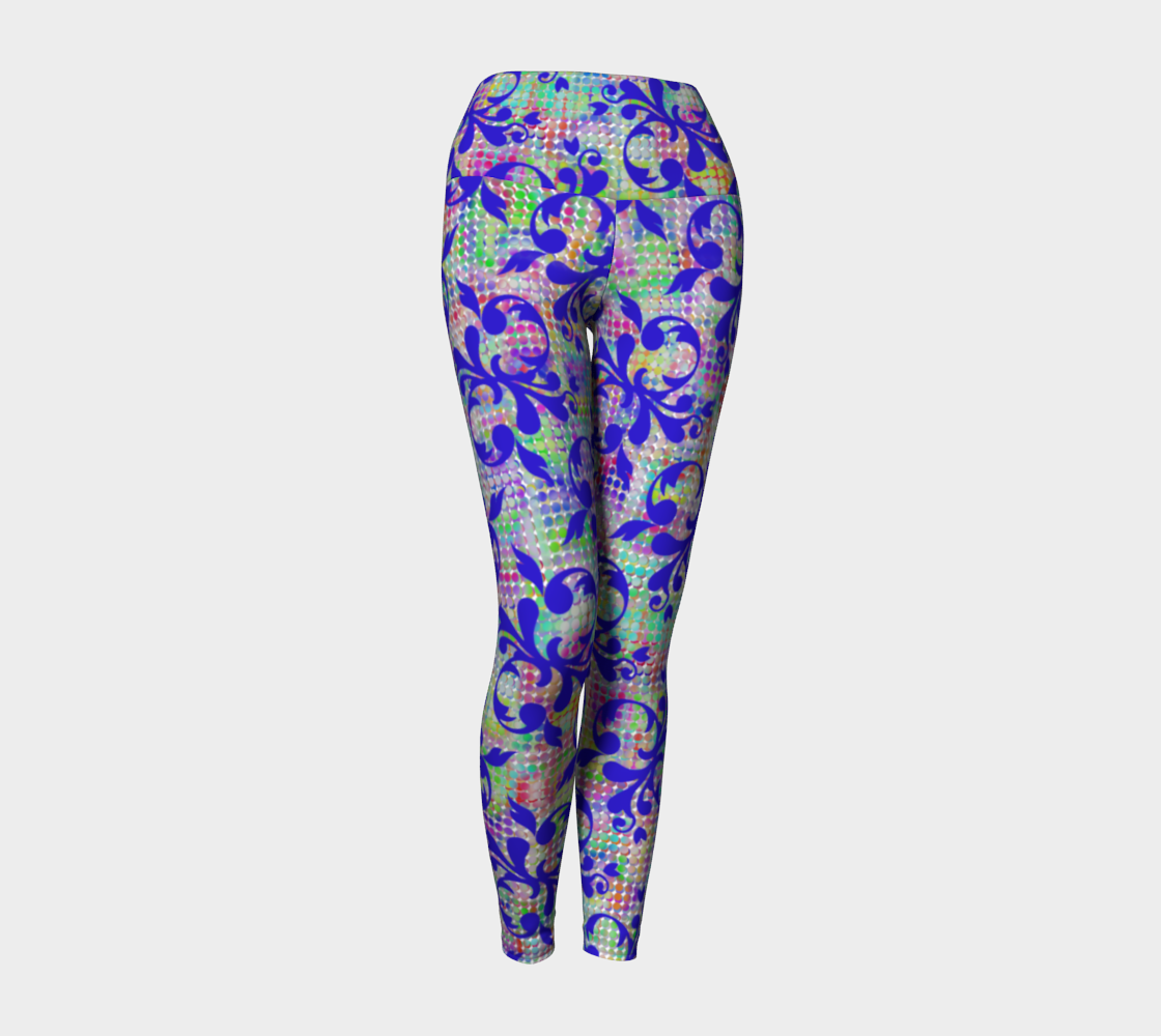 Fancy Filigree - Yoga Leggings