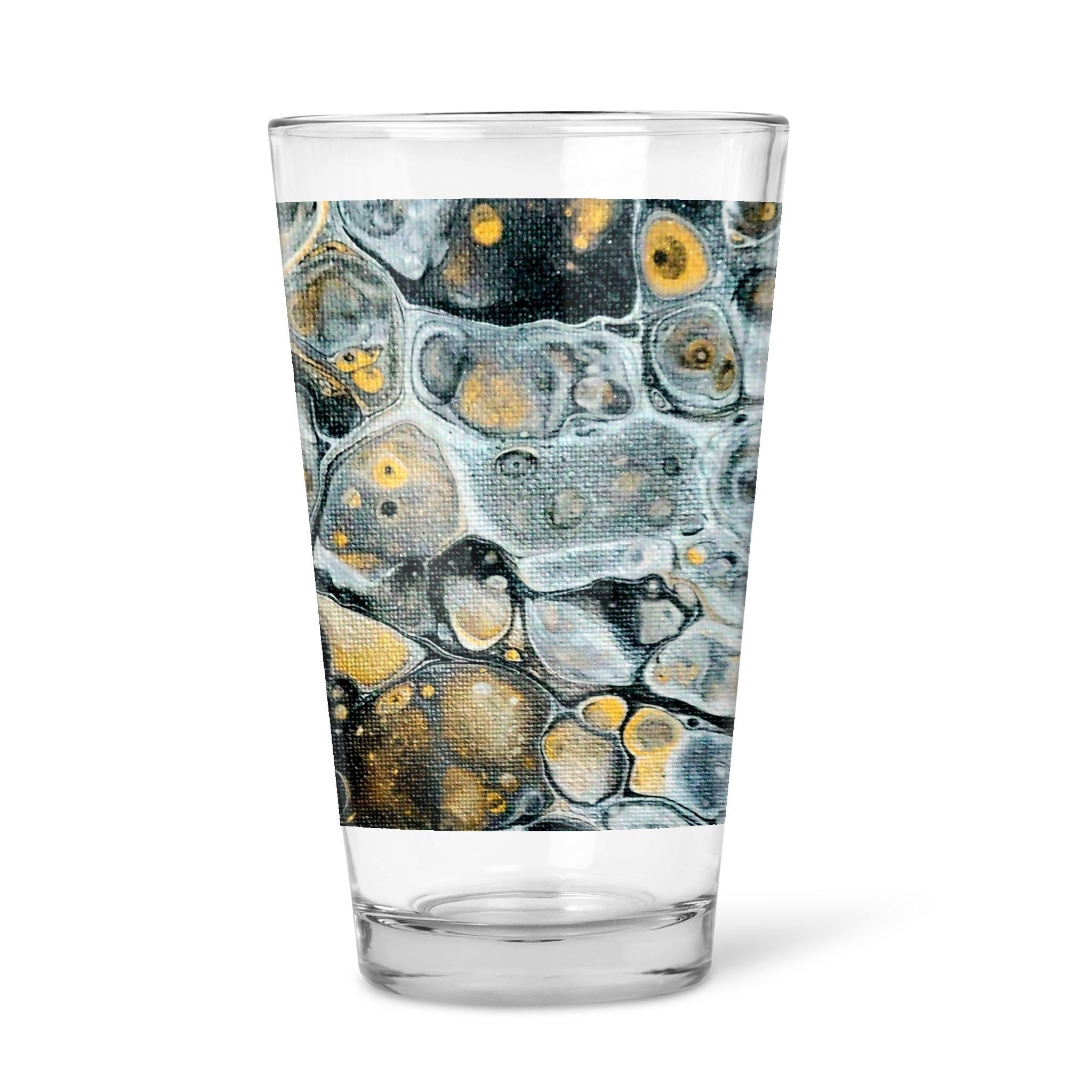 Stone Art - 16oz Pint Beer Glass