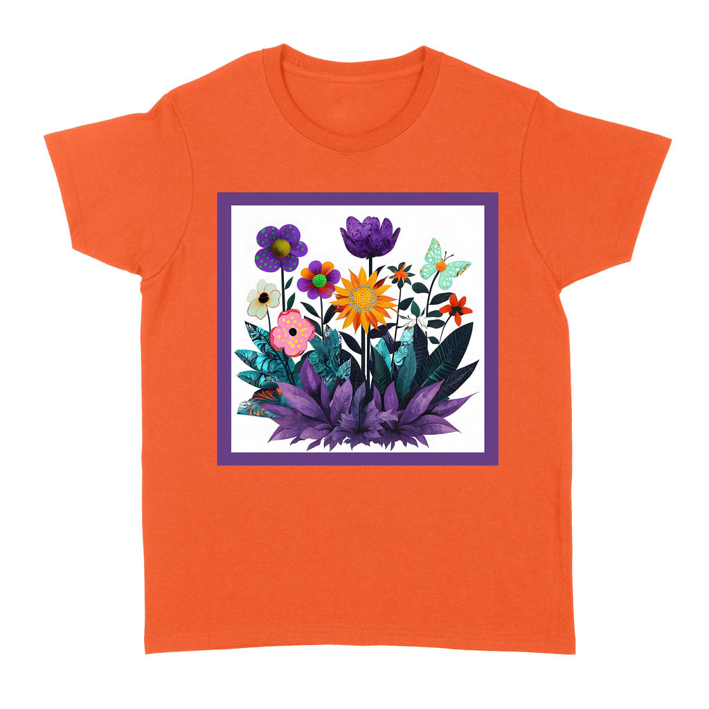 Abstract Purple Garden - Standard Women's T-shirt
