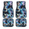 Teal Delight 4-Piece Car Floor Mats