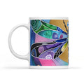 Dragonfly Sun - White Mug