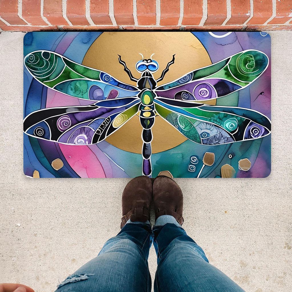 Dragonfly Sun - Doormat