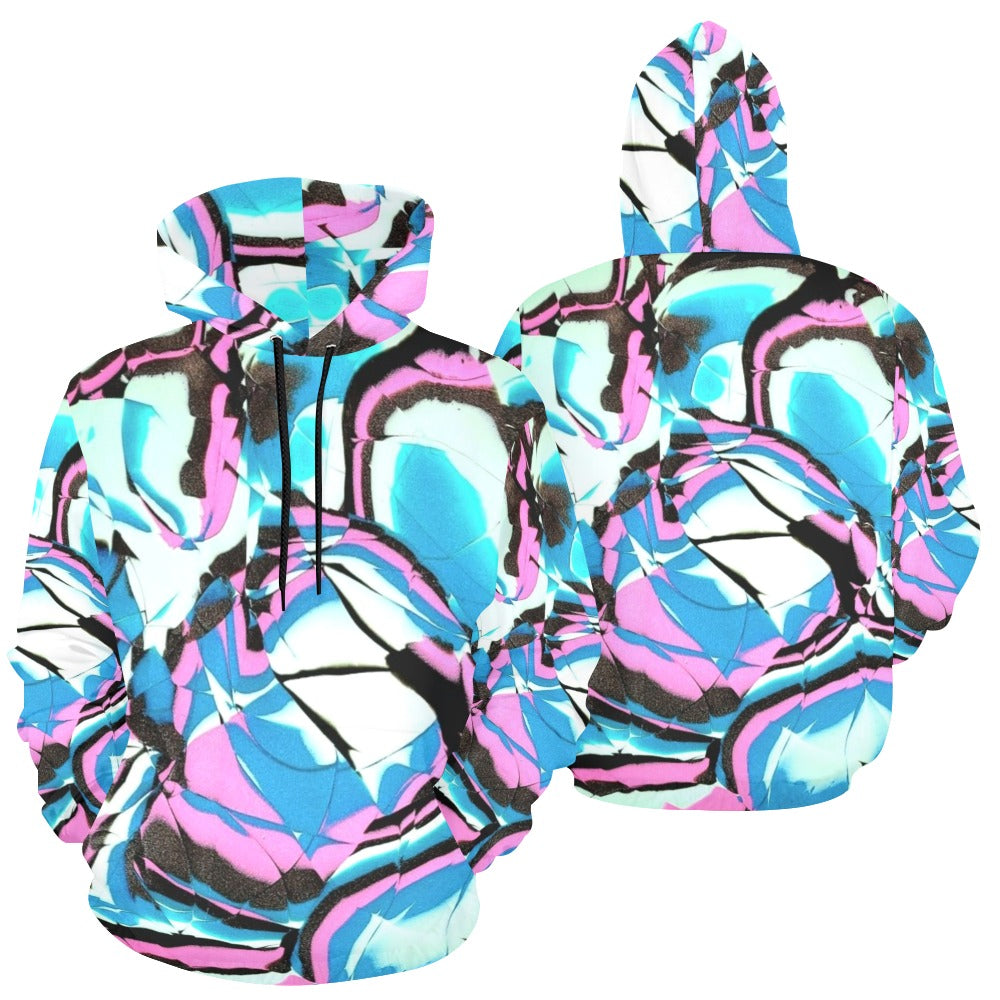 Glow Party - All Over Print Hoodie for Women (USA Size)