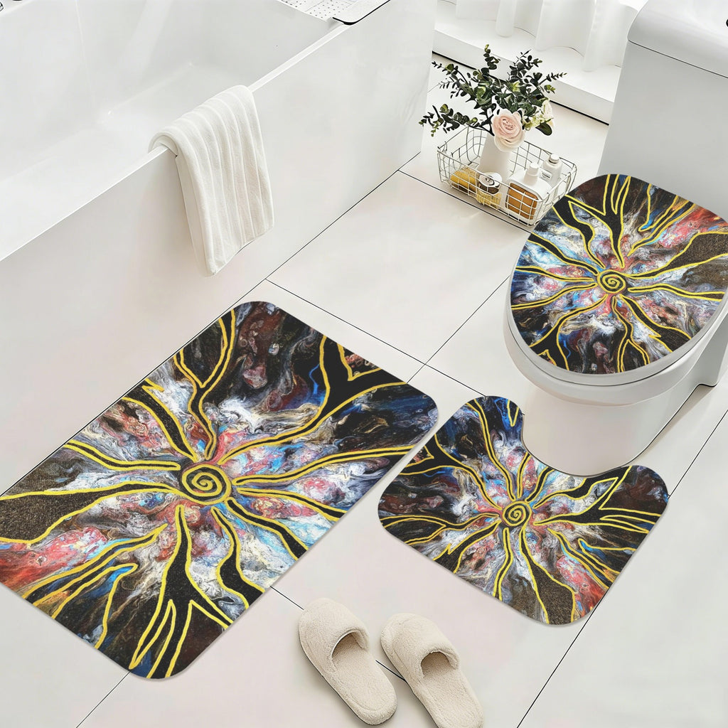 Pieces of Me 3-Piece Bathroom Rug Set
