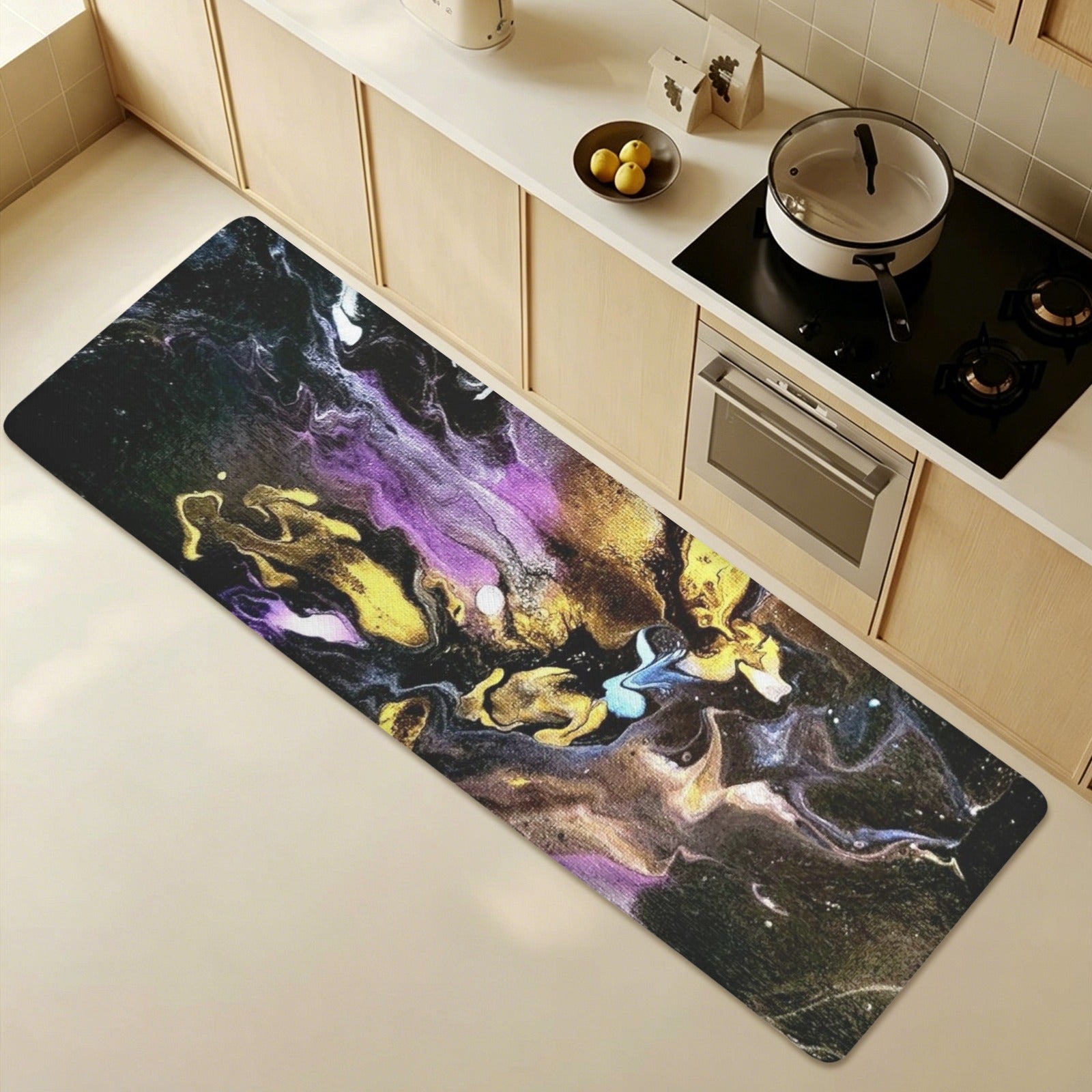 Seline PVC Anti-Fatigue Kitchen Mat 71x24inch