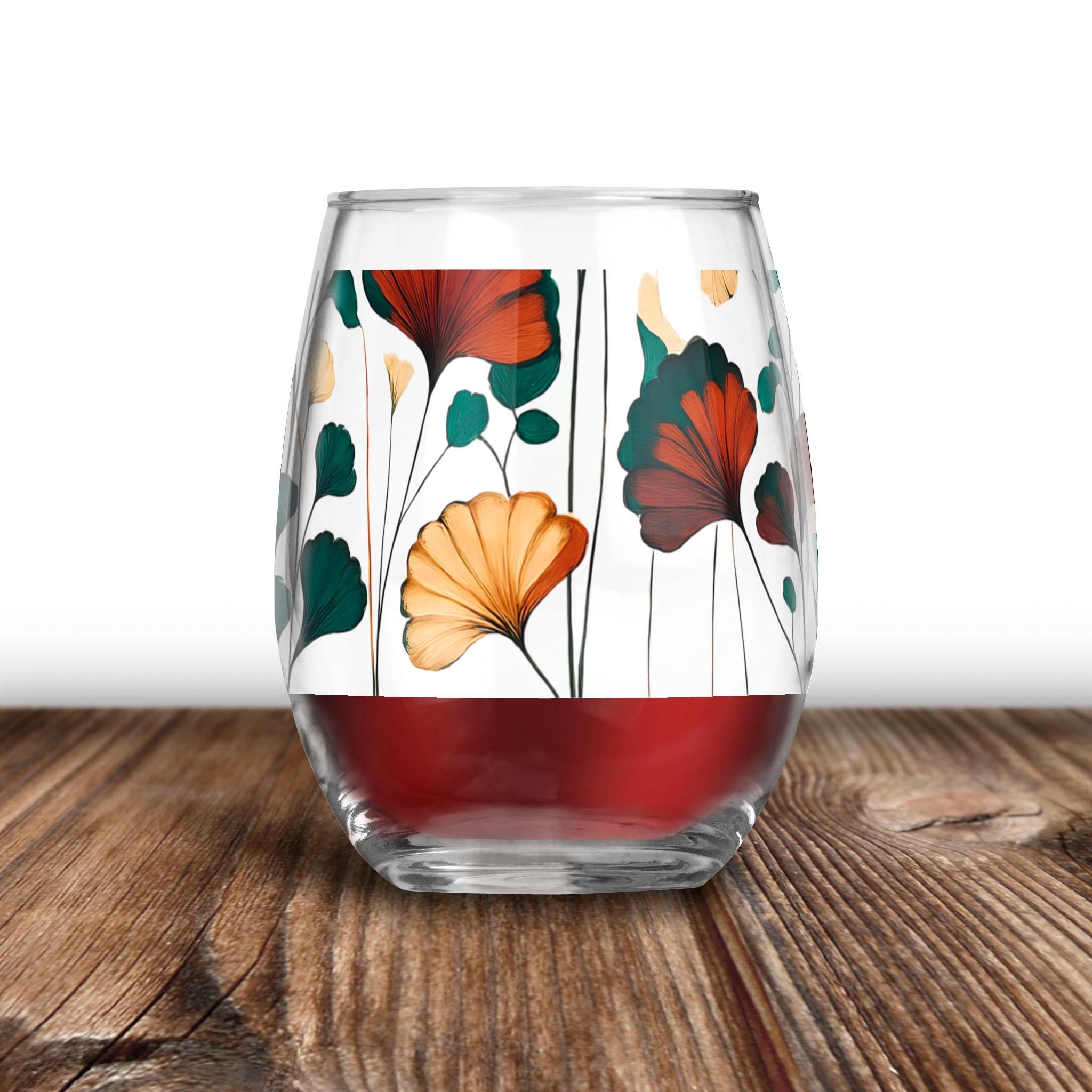 Happy Valley Pattern - Wine Glass
