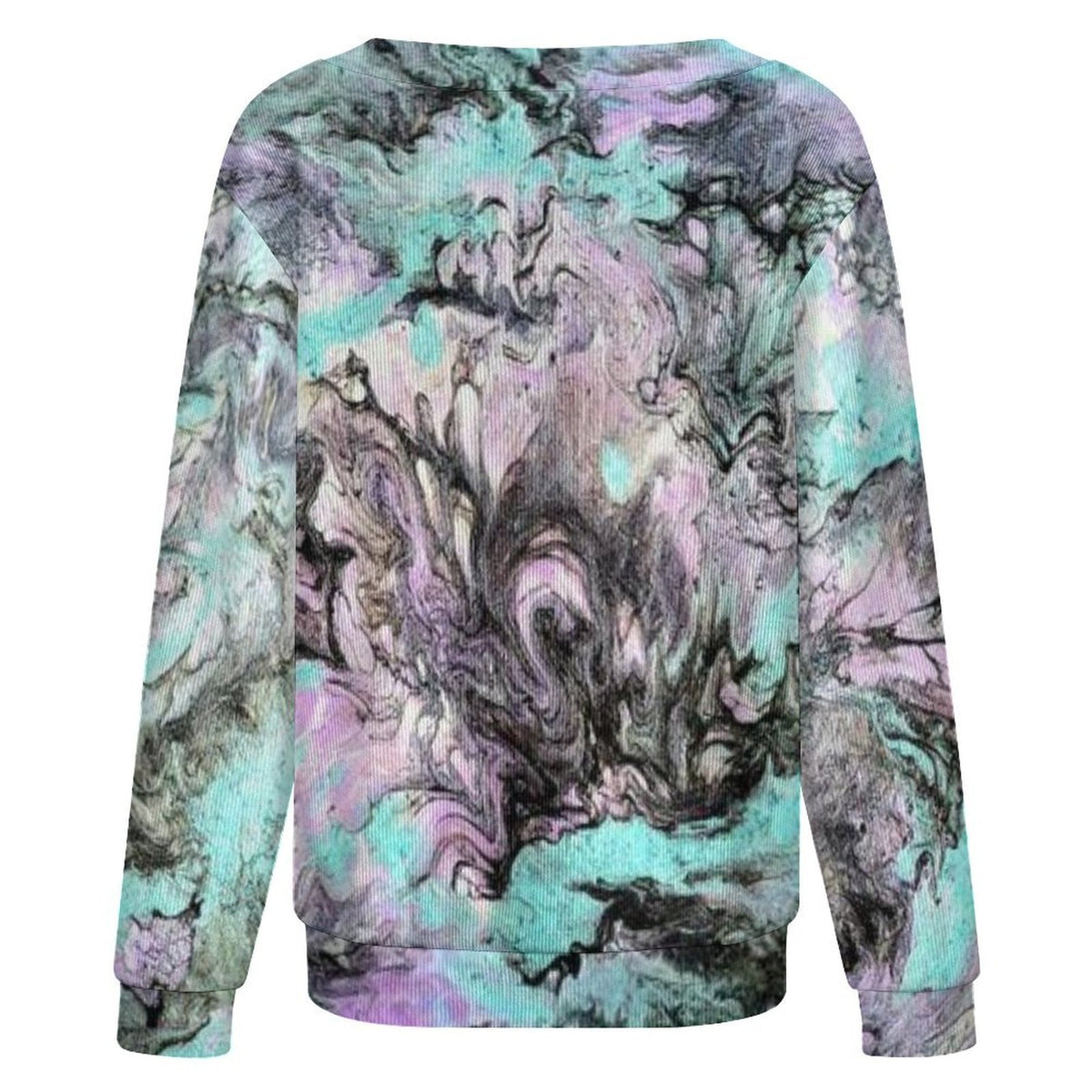 Turquoise Splash - Women's Cardigan