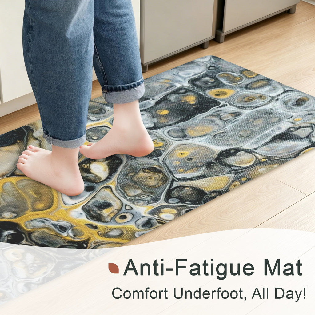 Stone Art PVC Anti-Fatigue Kitchen Mat 48x24inch