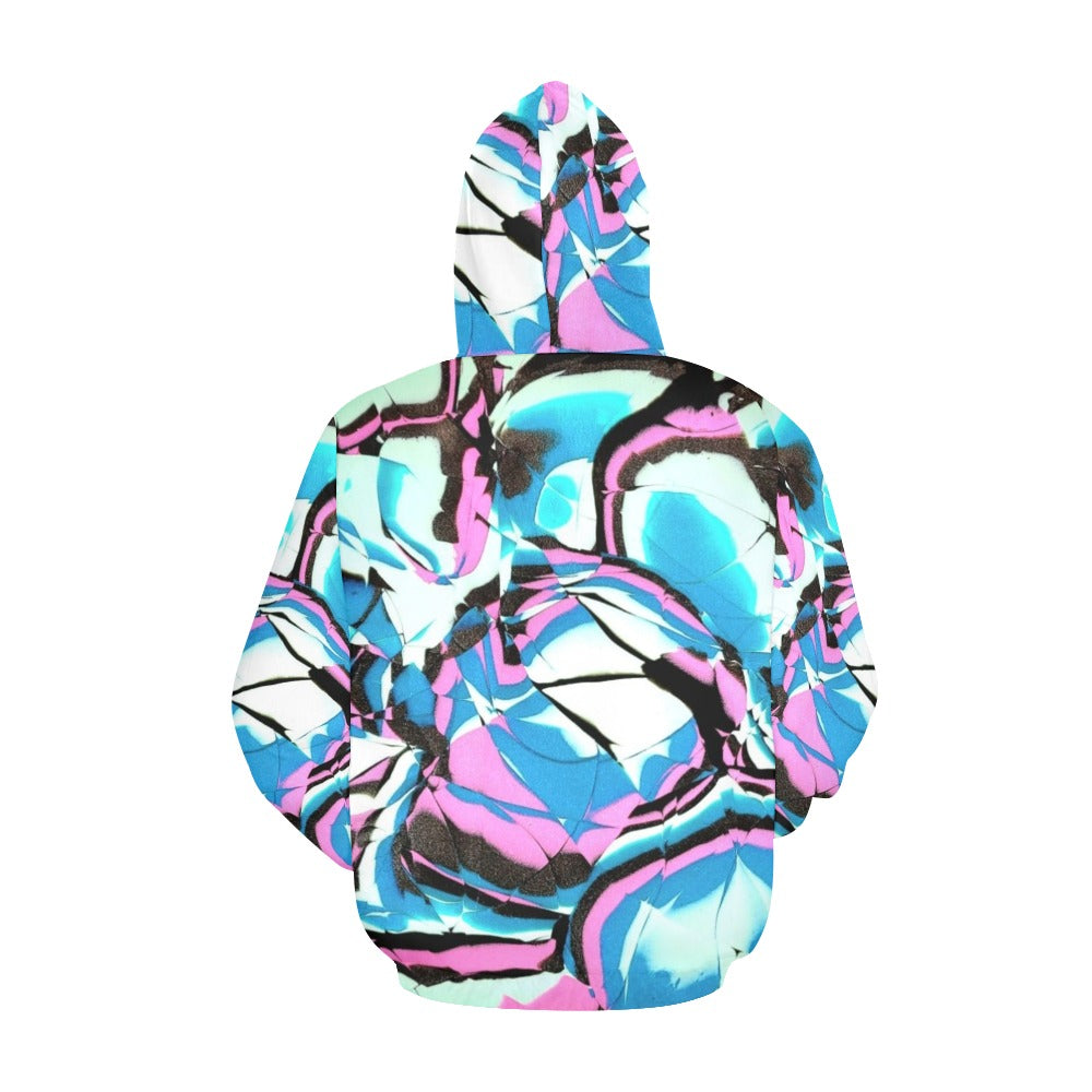 Glow Party - All Over Print Hoodie for Women (USA Size)