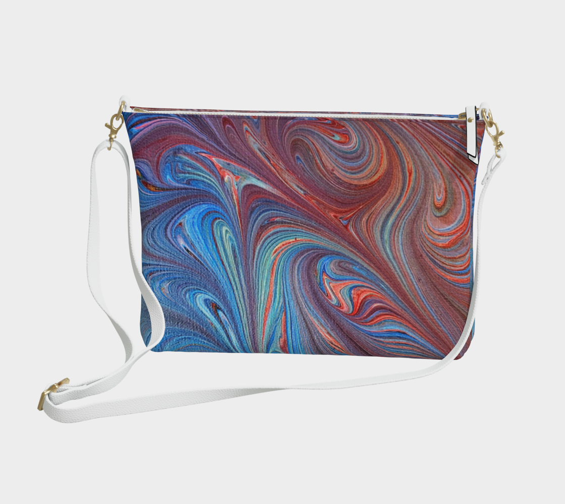Superhero- Vegan Leather Crossbody Purse