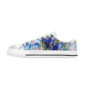 Royal Blue Garden - Men's Classic Canvas Shoes