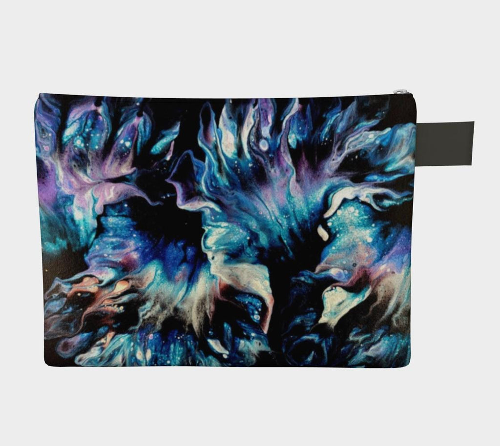 Teal Delight - Zipper Carry-all