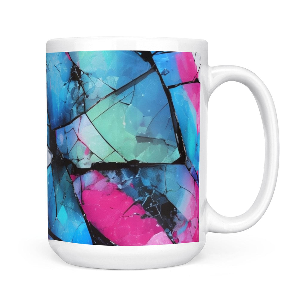 Mystical Mosaic - White Mug
