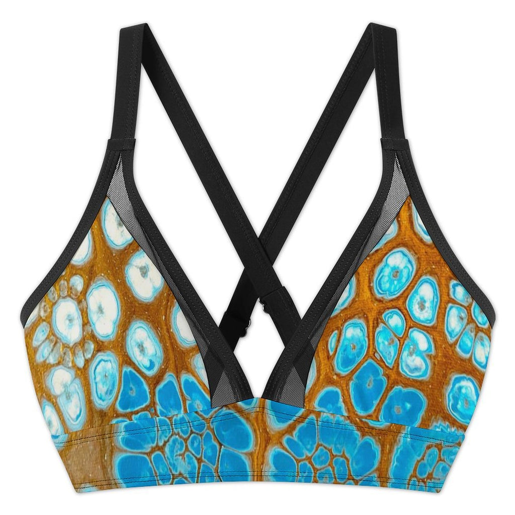 Maui Vibes - Design Women's Mesh Drawstring Skirt and Swimsuit Set
