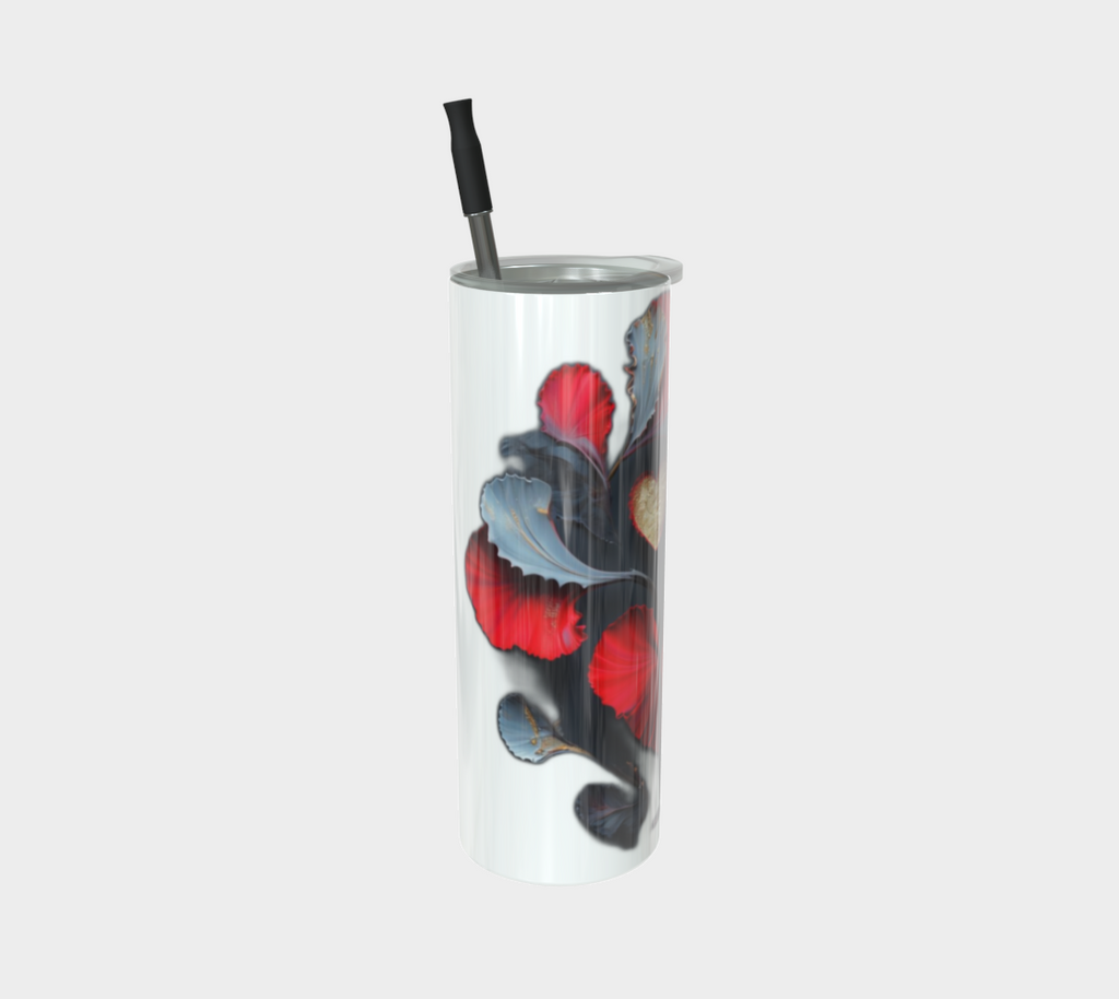 Vibrant Abstract Heart - Stainless Steel Tumbler