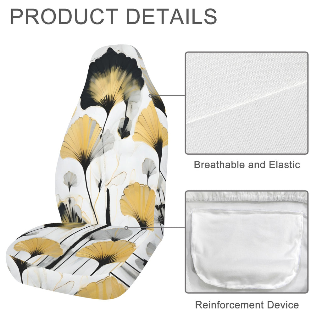 Golden Ginkgo Car Seat Covers (Set of 2)