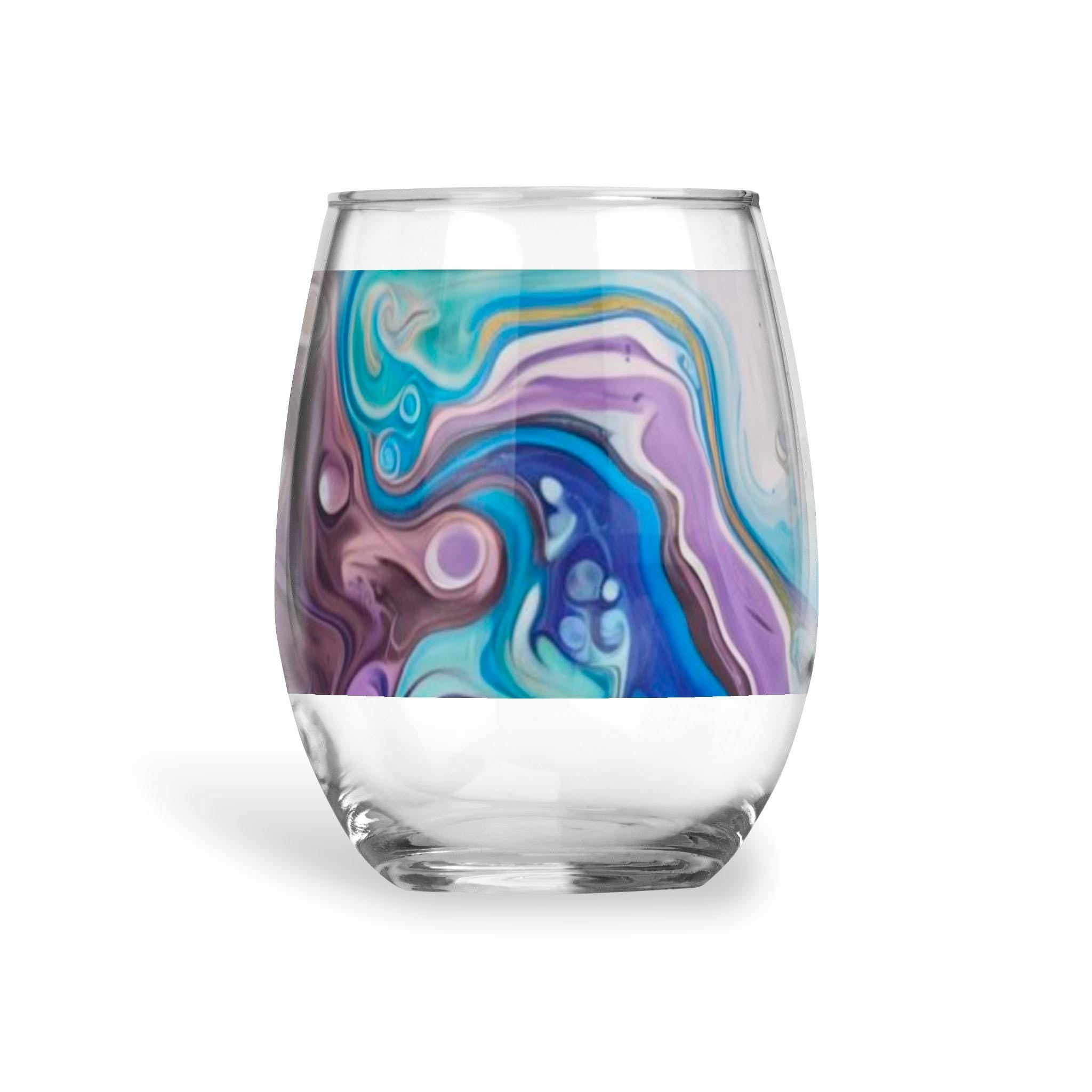 Mandala Sun - Wine Glass
