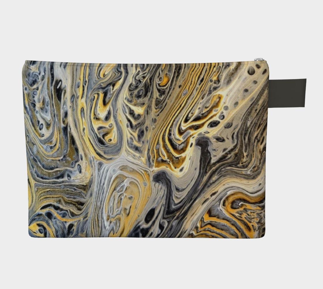 Metallurgy Zipper Carry-all