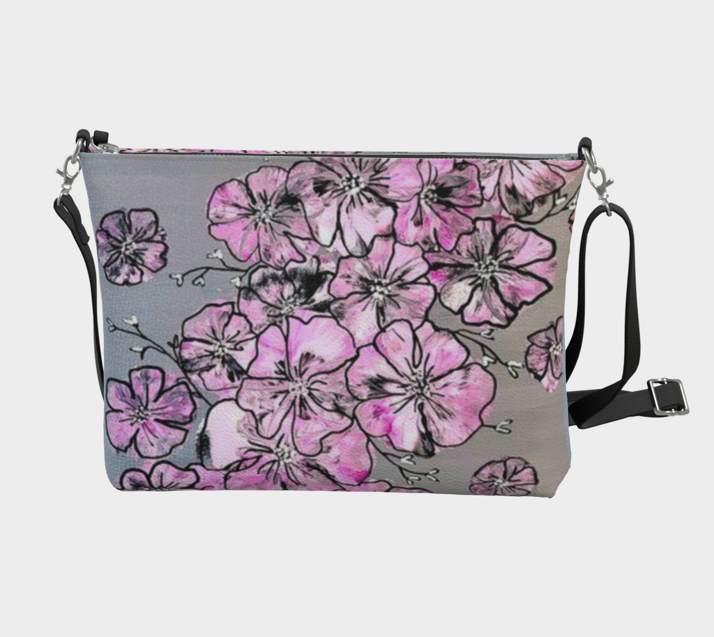 Garden of Hope - Vegan Leather Crossbody Purse