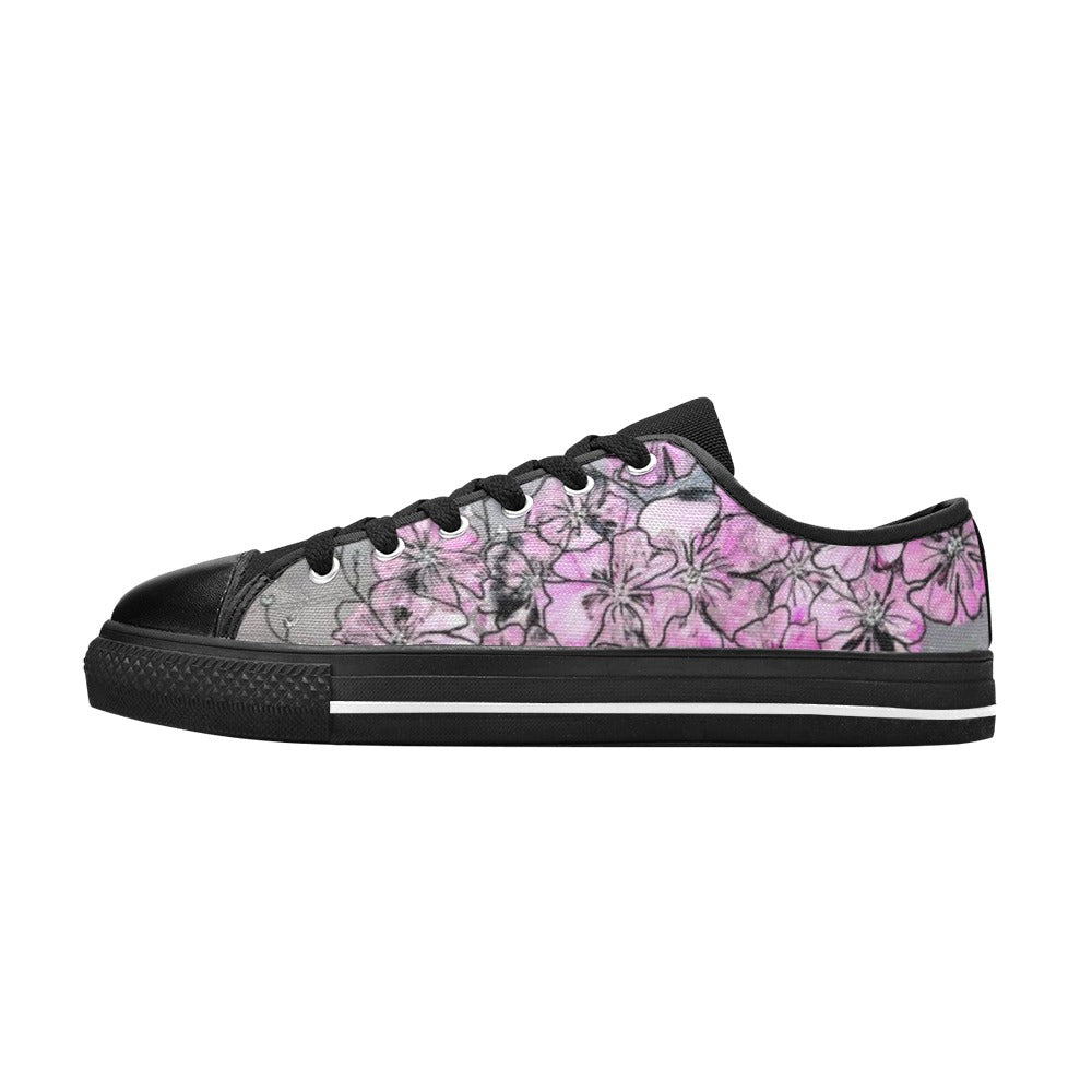 Garden of Hope - Women's Classic Canvas Shoes