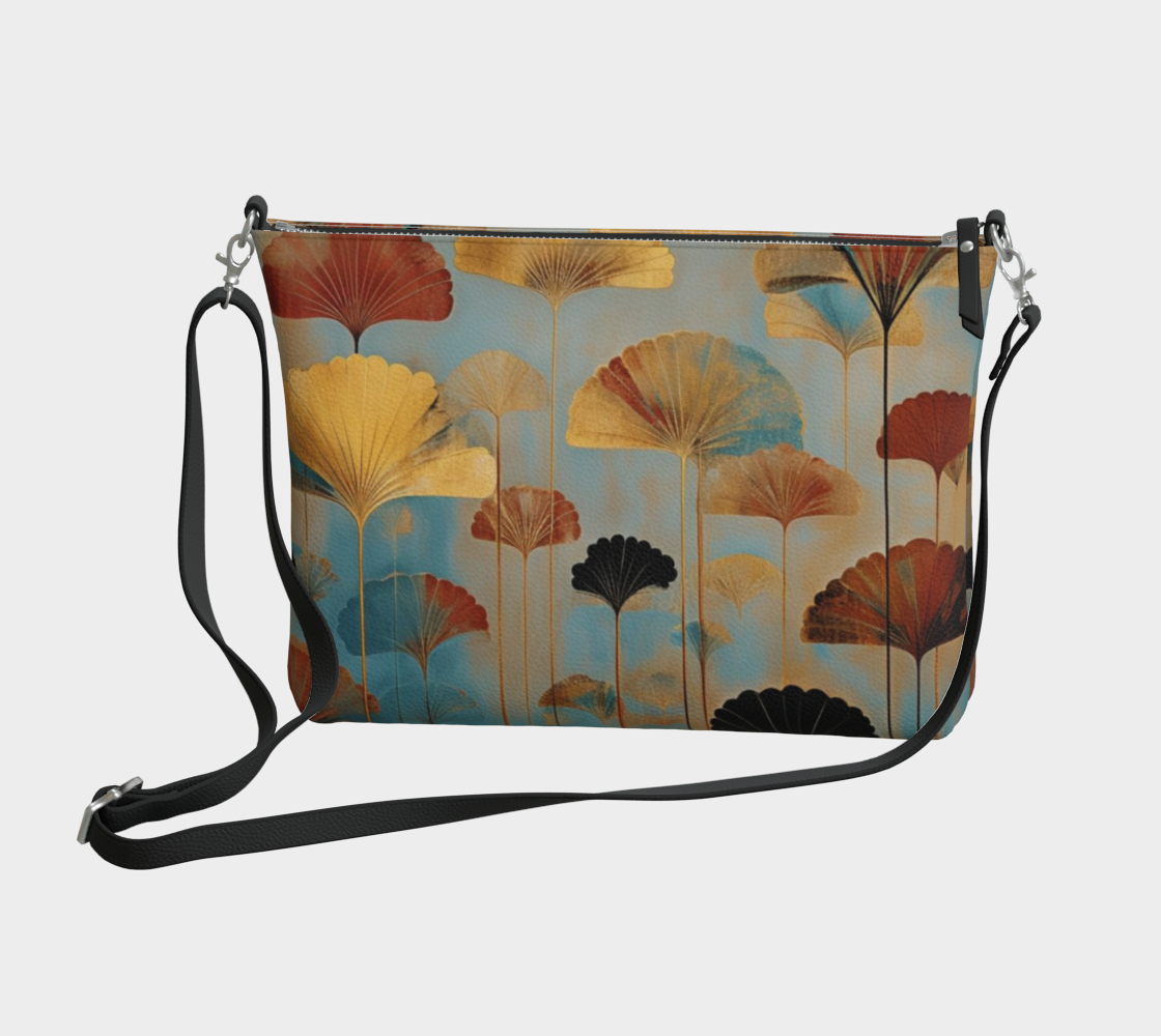 Fan  Tasy - Vegan Leather Crossbody Purse