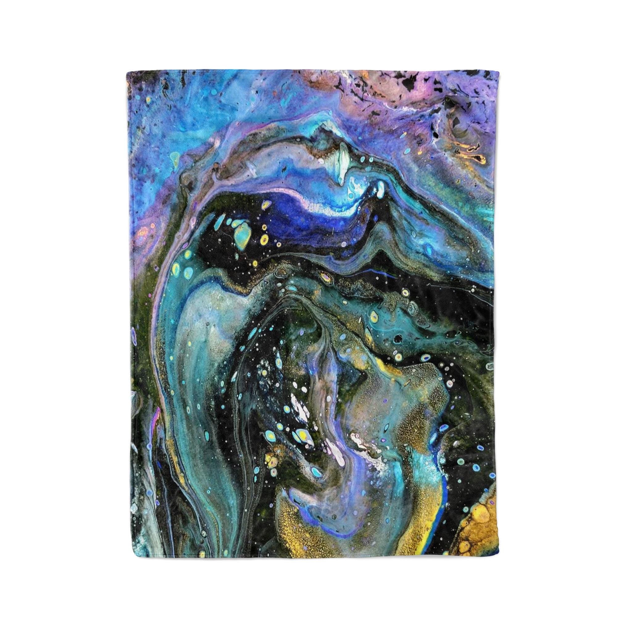 The Face - Fleece Blanket