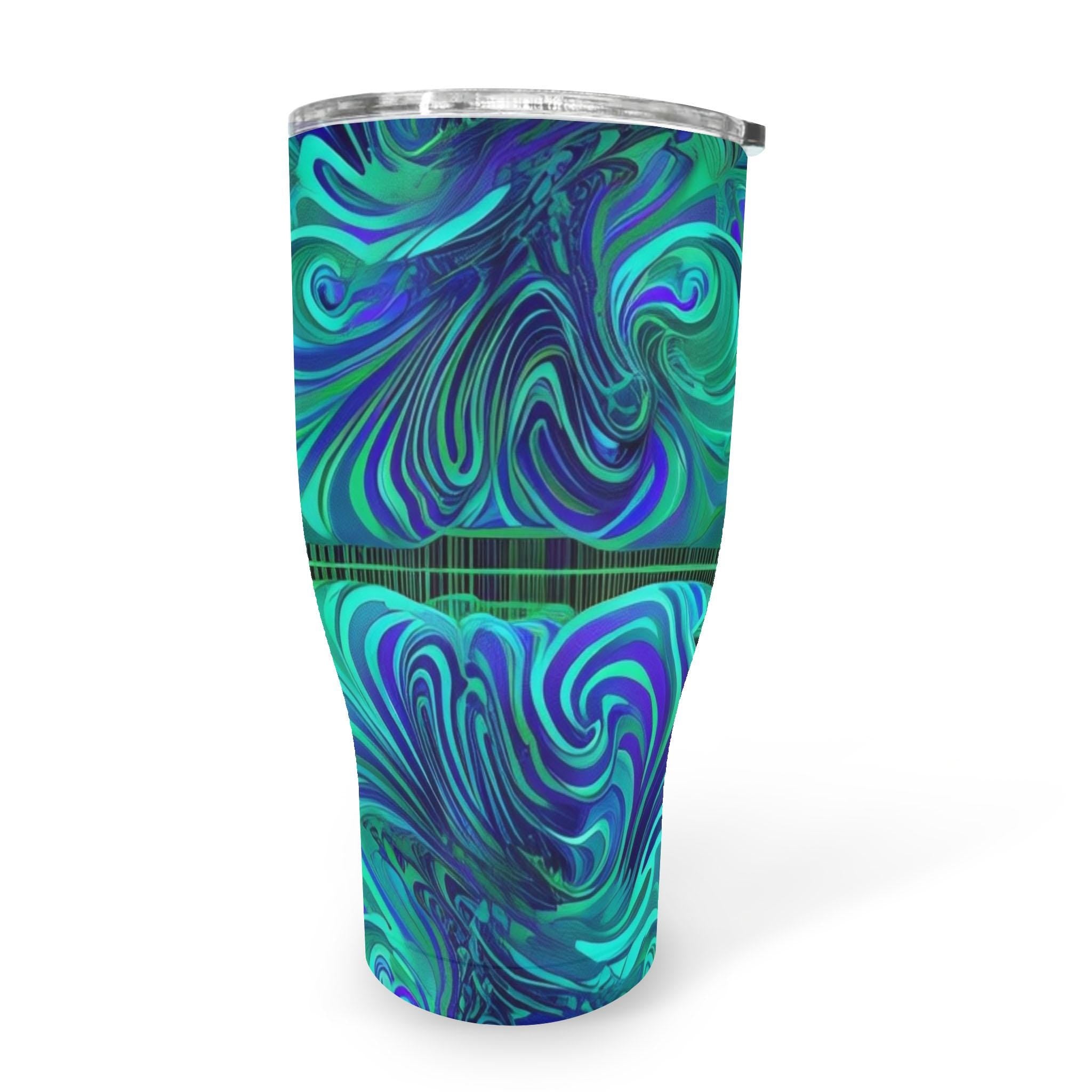 Dreamy Spirals - 30oz Fat Tumbler