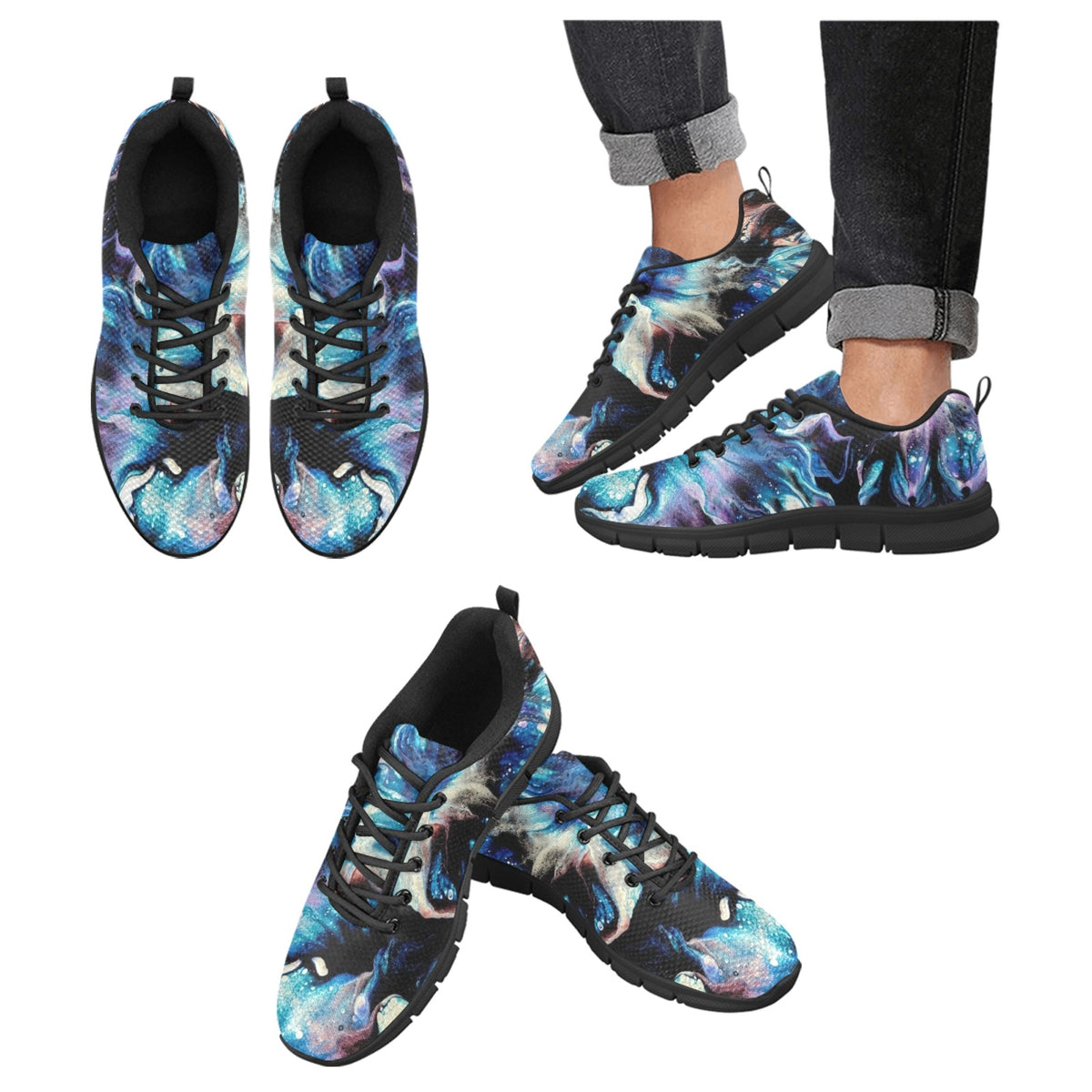 Teal Delight - Women's Breathable Running Shoes