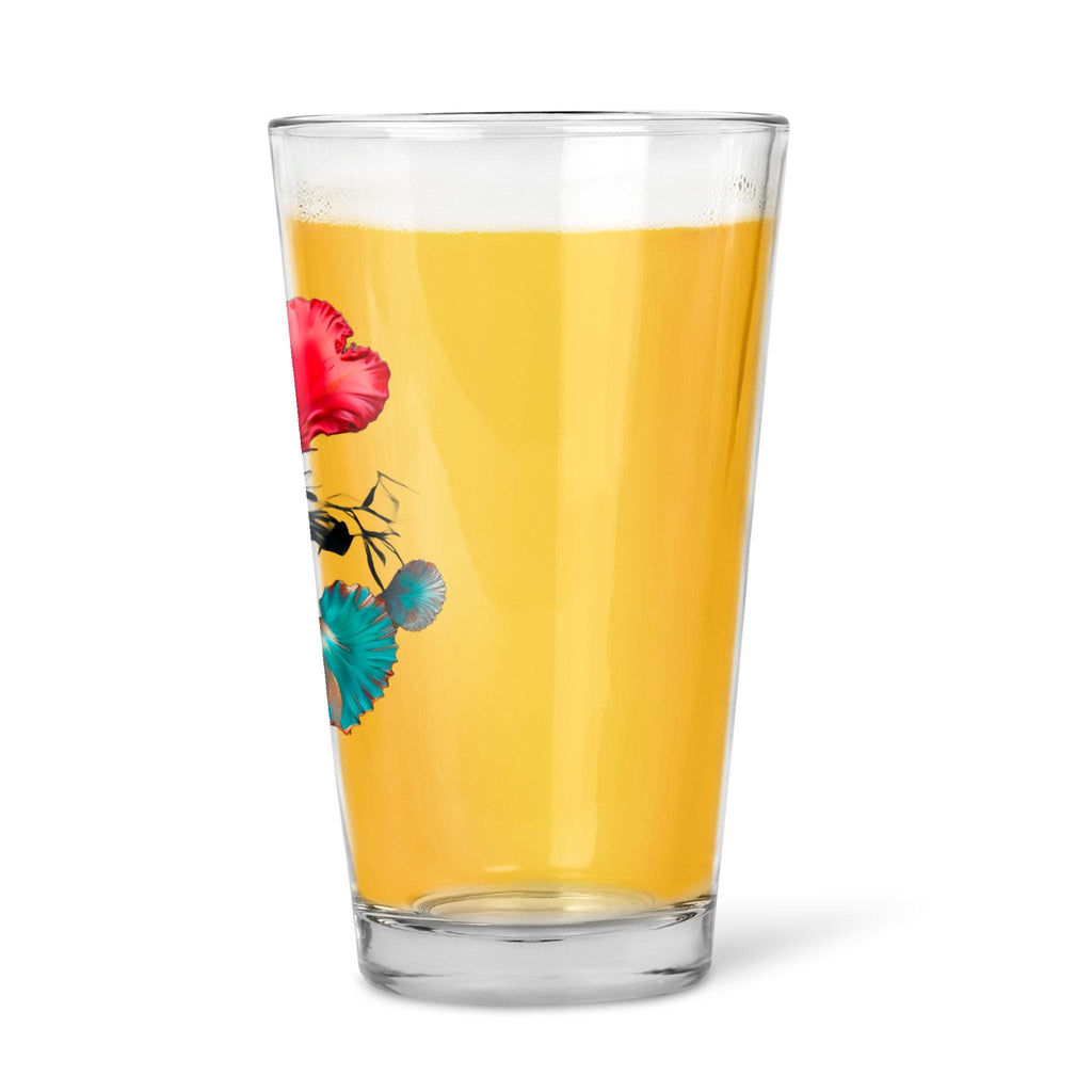 Hearts Grow Fonder - 16oz Pint Beer Glass