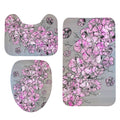 Garden of Hope 3-Piece Bathroom Rug Set