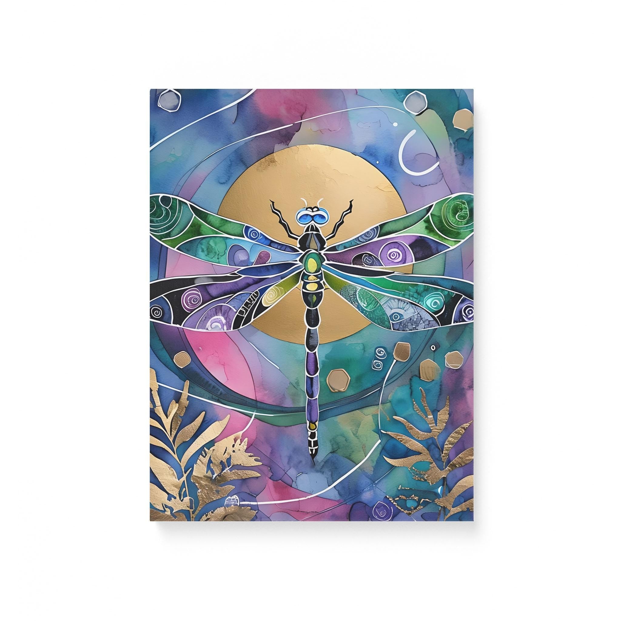 Dragonfly Sun - Matte Canvas (0.75")