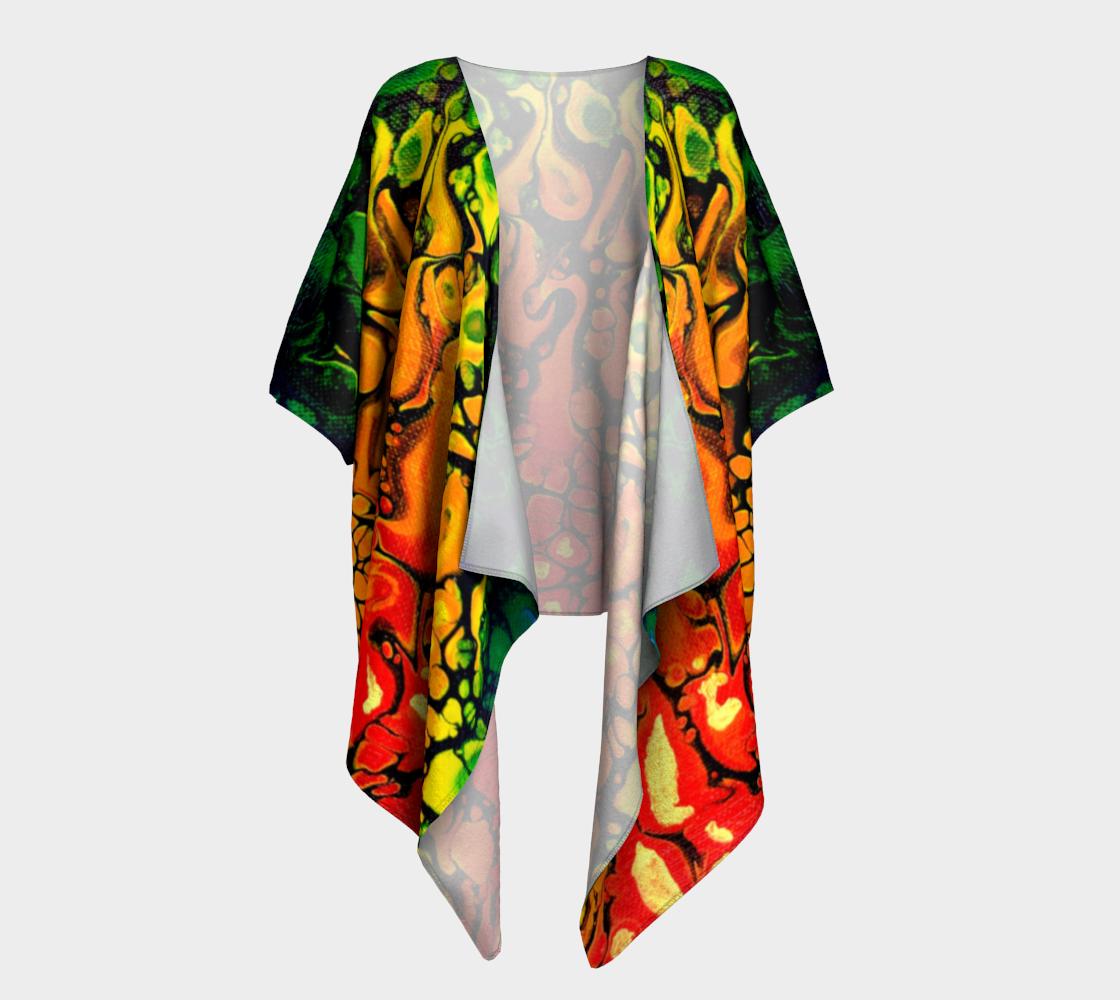 Fire Draped Kimono